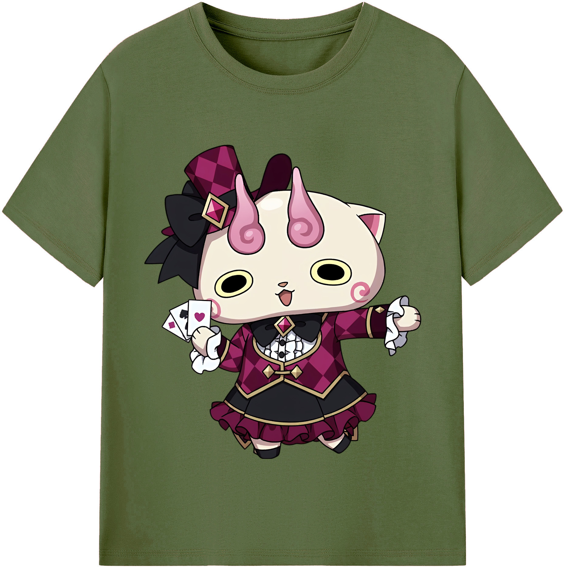 （画像用） 妖怪ウォッチ Yo-kai Watch 綿100％半袖Tシャツ（フロントプリント）